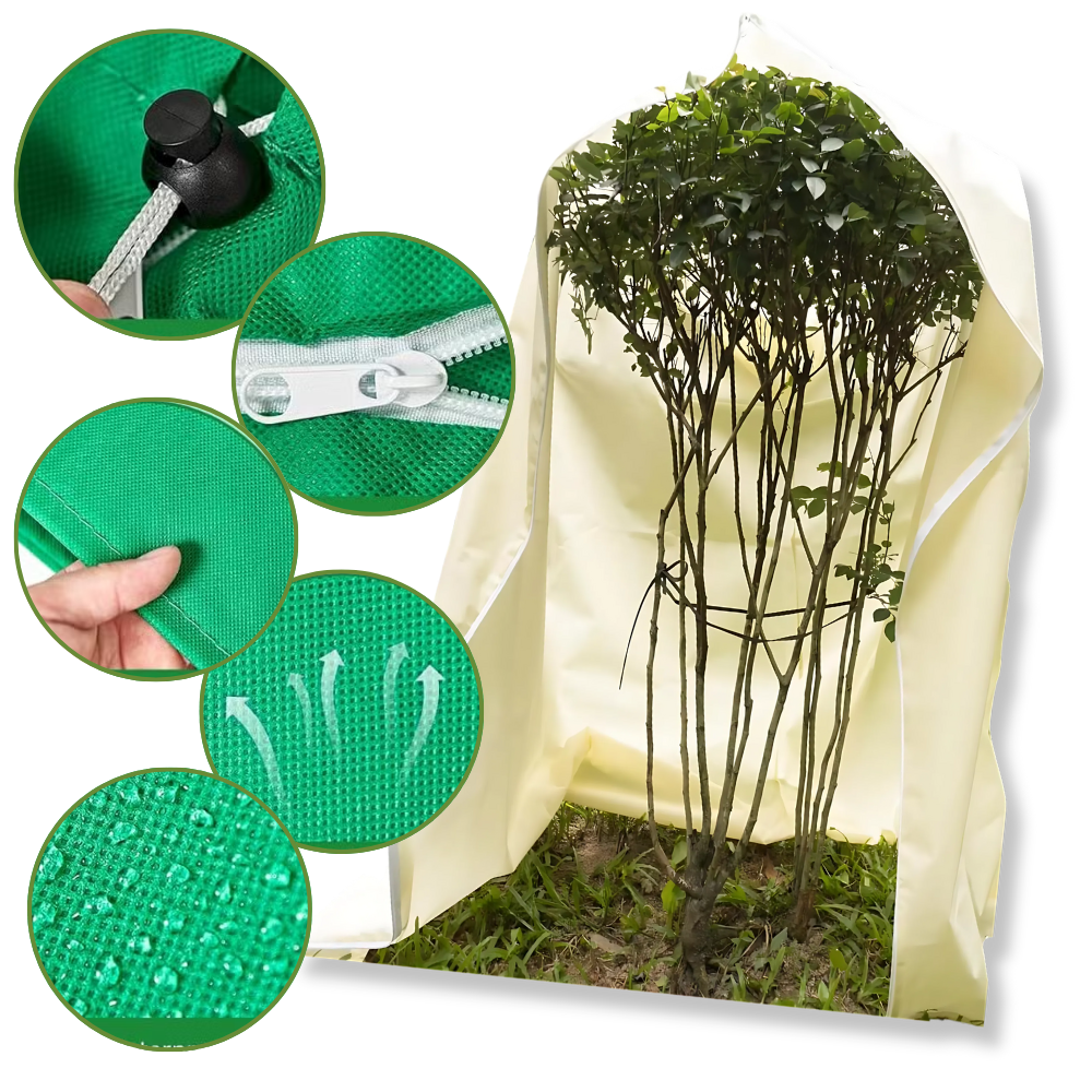 Overlegen frostsikkert plantedække - Ozerty