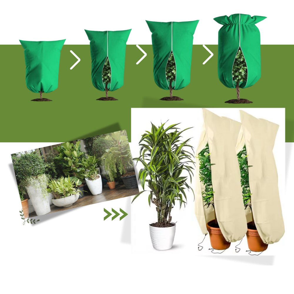 Overlegen frostsikkert plantedække - Ozerty