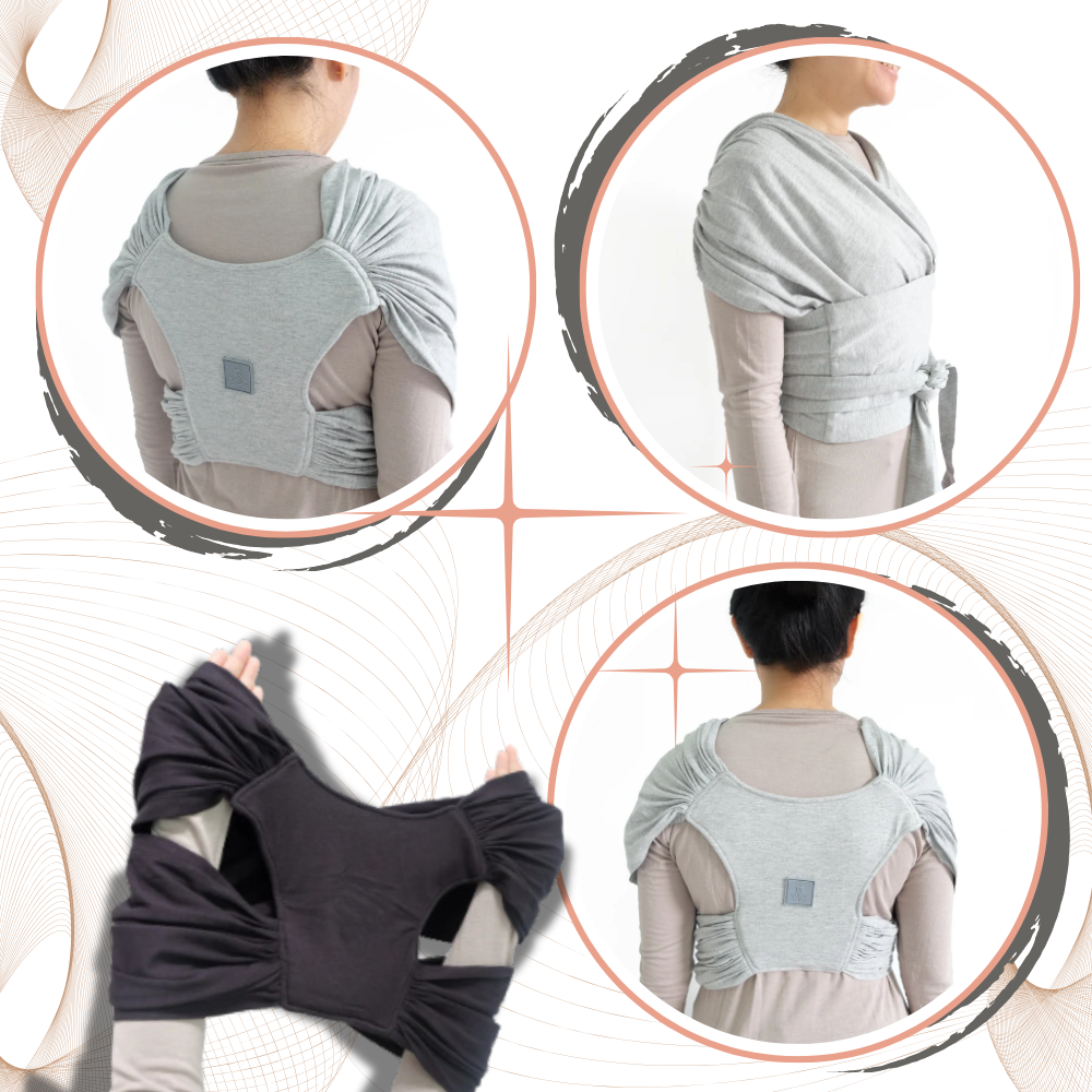 Støttende og åndbar babyslynge
- Ozerty