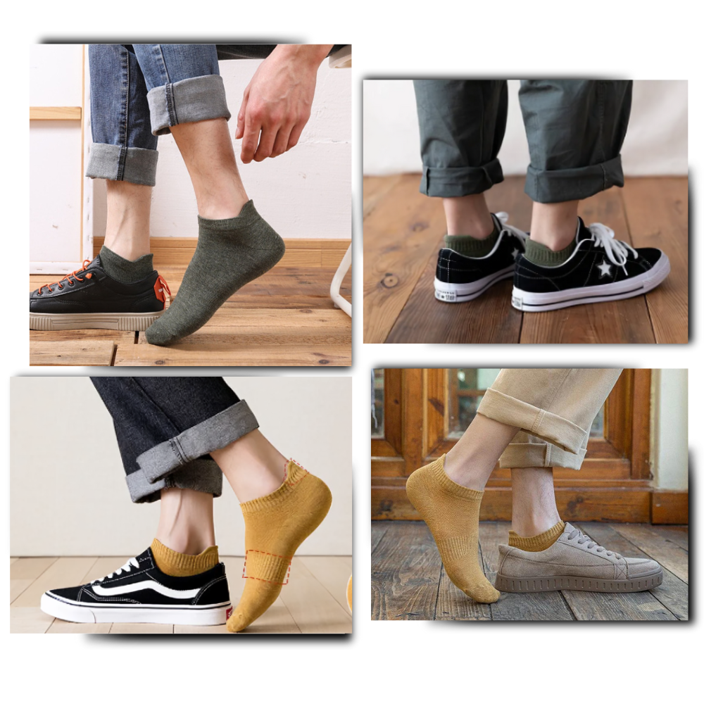 Ankelstrømper med suveræn komfort til mænd
- Ozerty