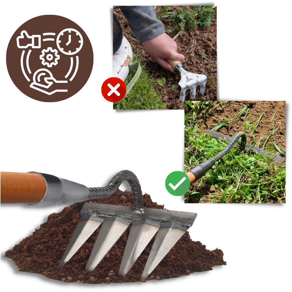 Tidsbesparende plantekultivator
- Ozerty