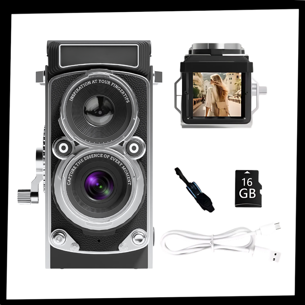 Tidsløst Klik TLR Kamera - Ozerty