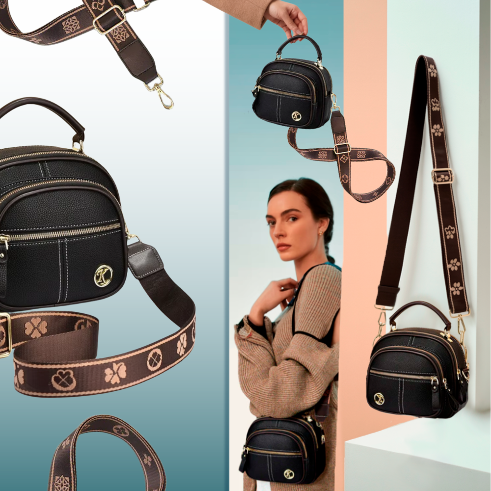 Tidløs Vegansk Slyngetaske - Ozerty