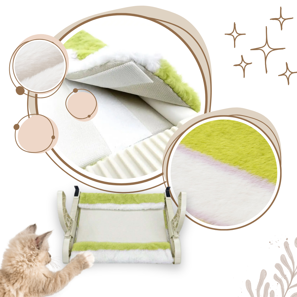 Monteringsfri Katteseng og Vinduespind - Ozerty