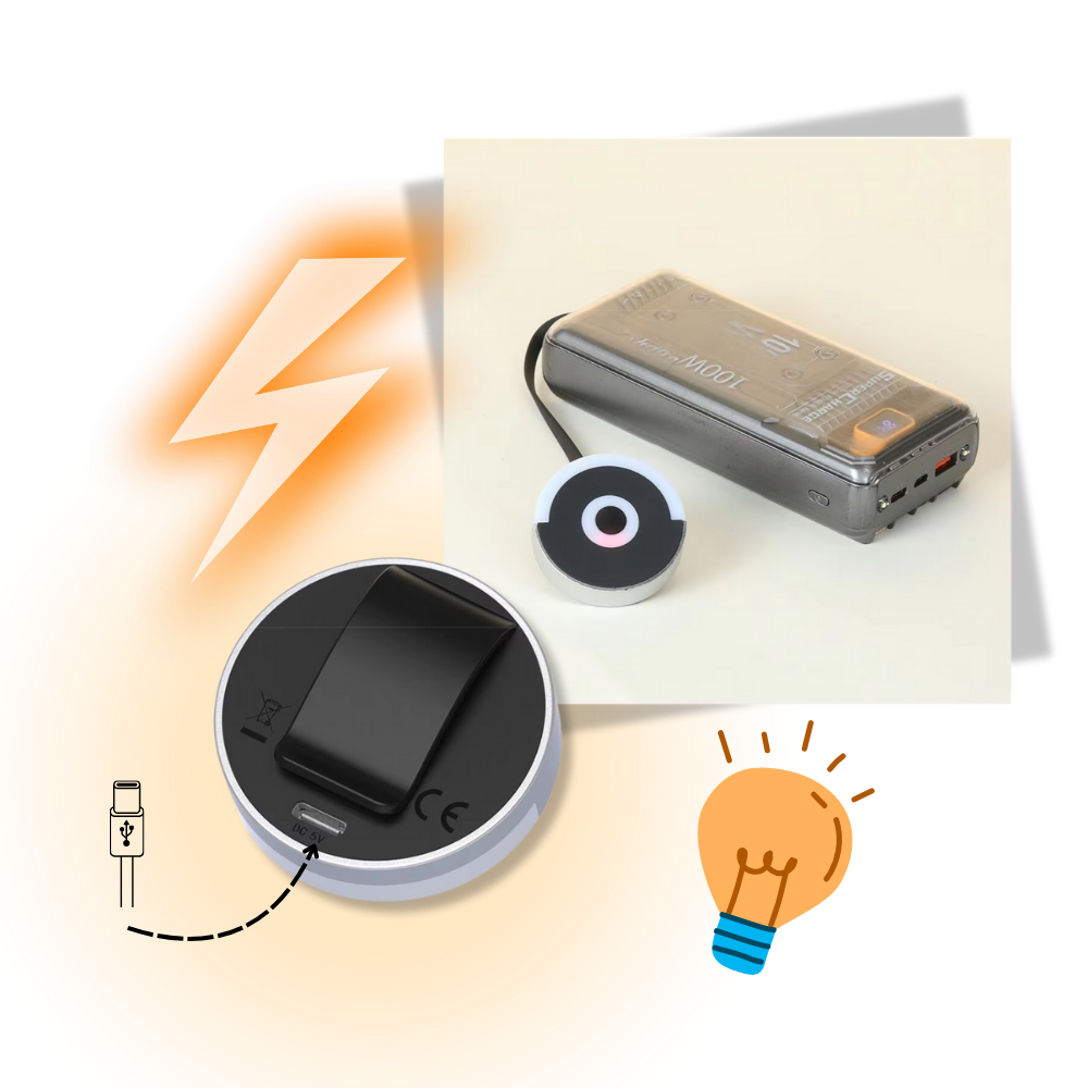 Touch-følsom taskelys - Ozerty