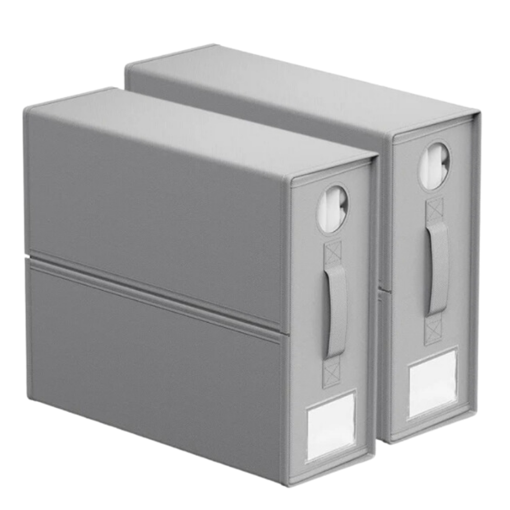 Gennemsigtig Kubeorganisator Med Vinduesark -Grå - Ozerty