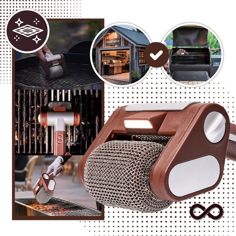 Turbo Cleanse Grillbørste - Ozerty