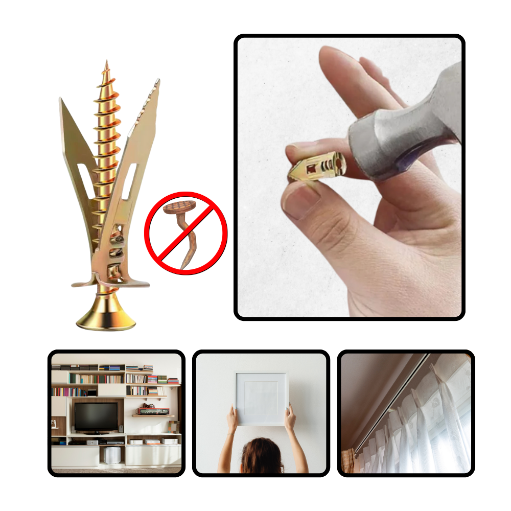 Ultimate Vægmonteringssæt 18 stk. - Ozerty