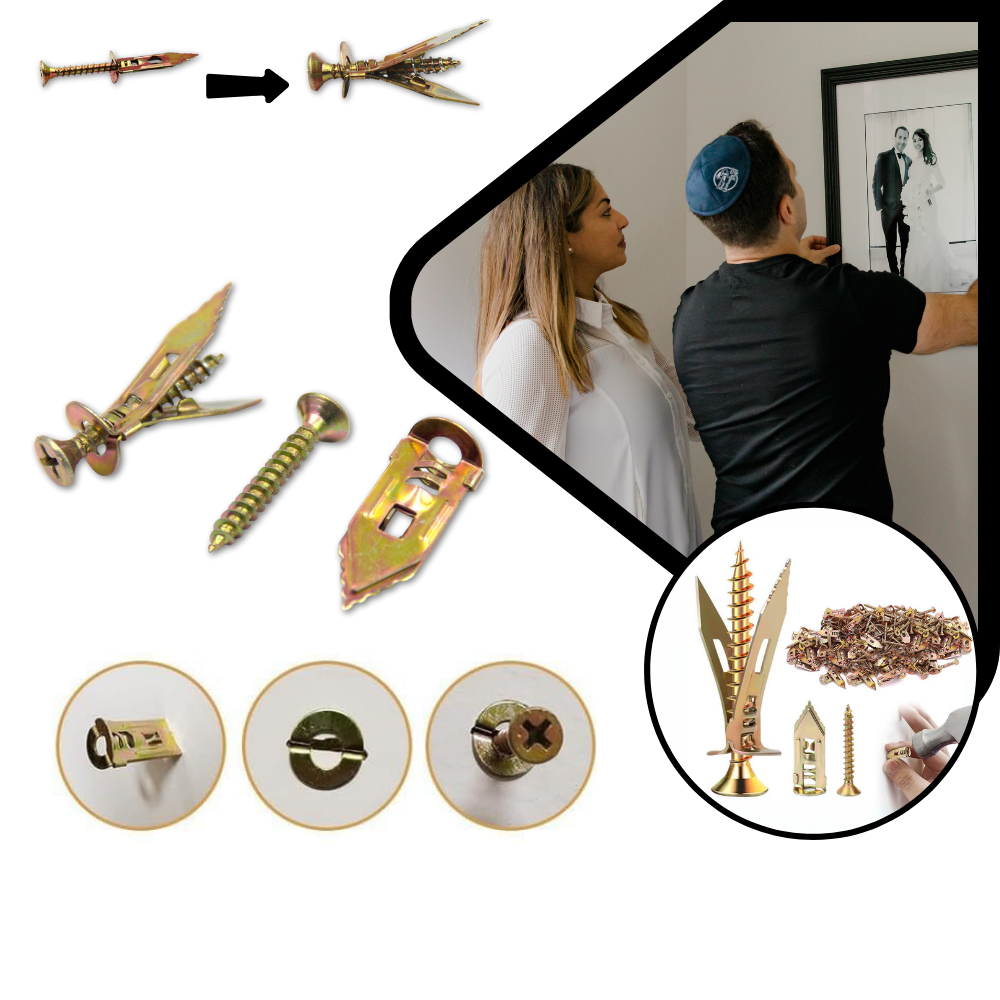 Ultimate Vægmonteringssæt 18 stk. - Ozerty