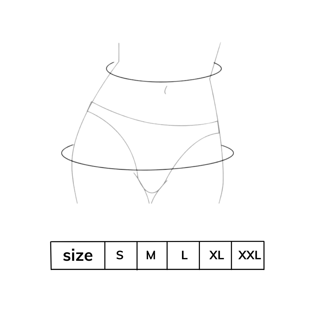 Ultra-absorberende menstruationstrusser - Ozerty