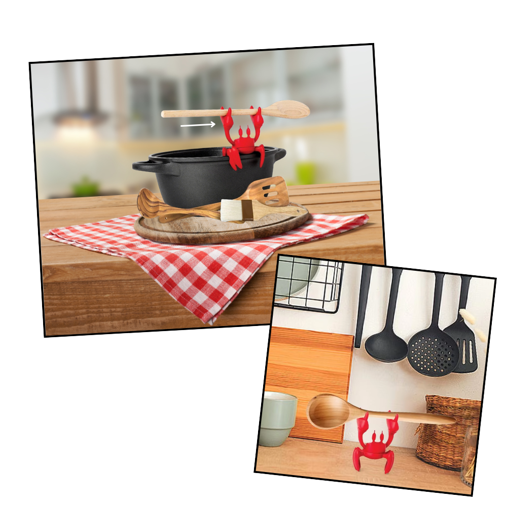 Sjov skridsikker krabbe-skeholder - Ozerty