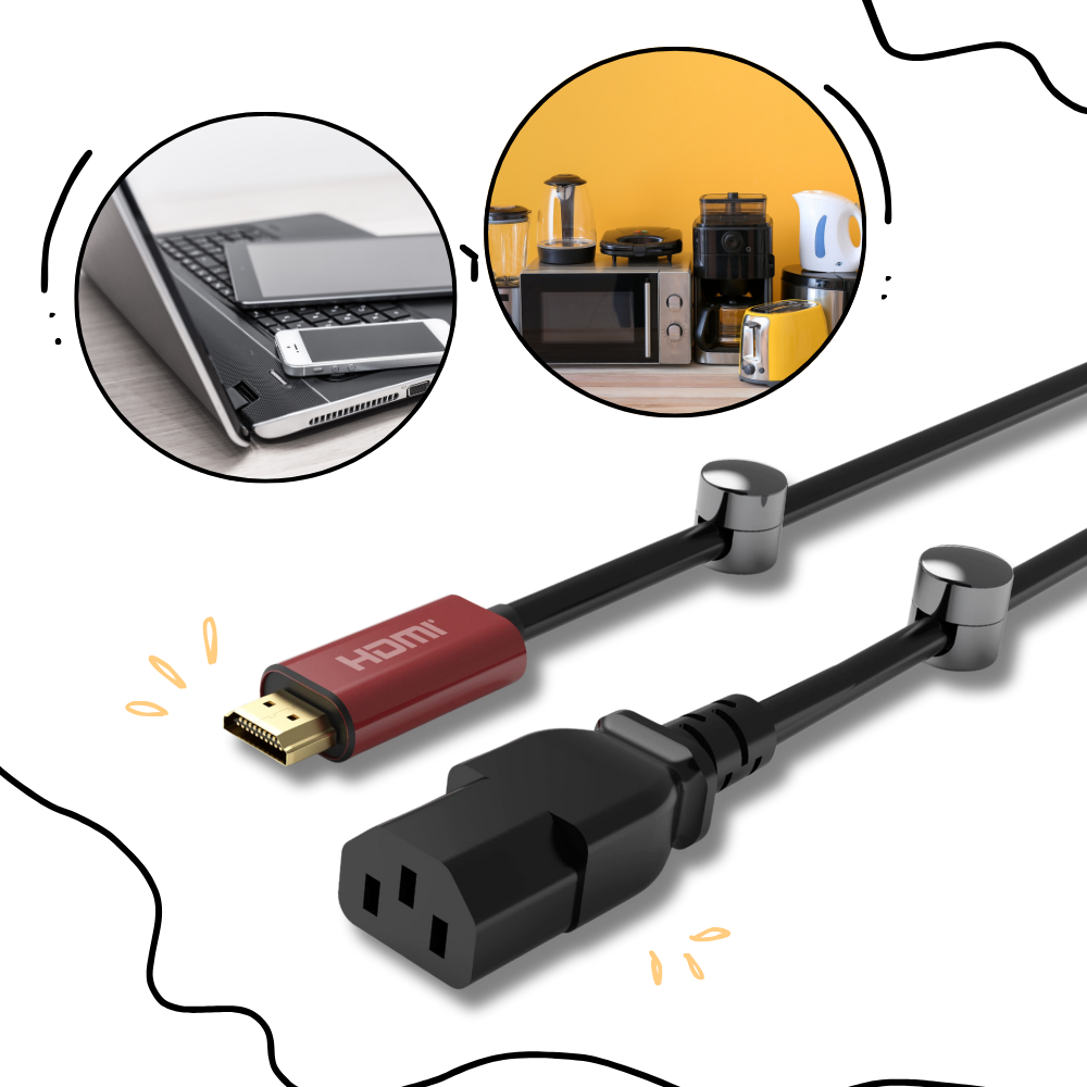 Universal Kabelholder Til Skrivebordet - Ozerty