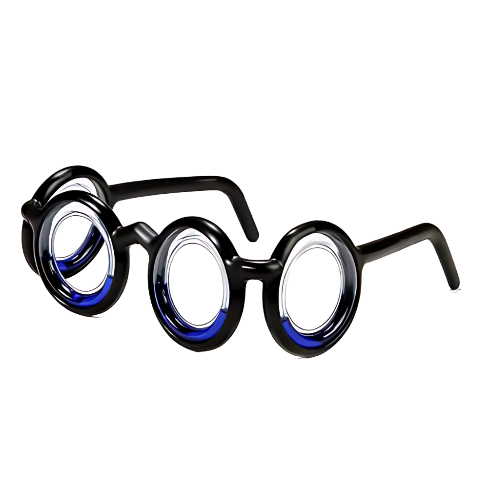 Anti-svimmelhed briller med universel pasform
-Sort - Ozerty