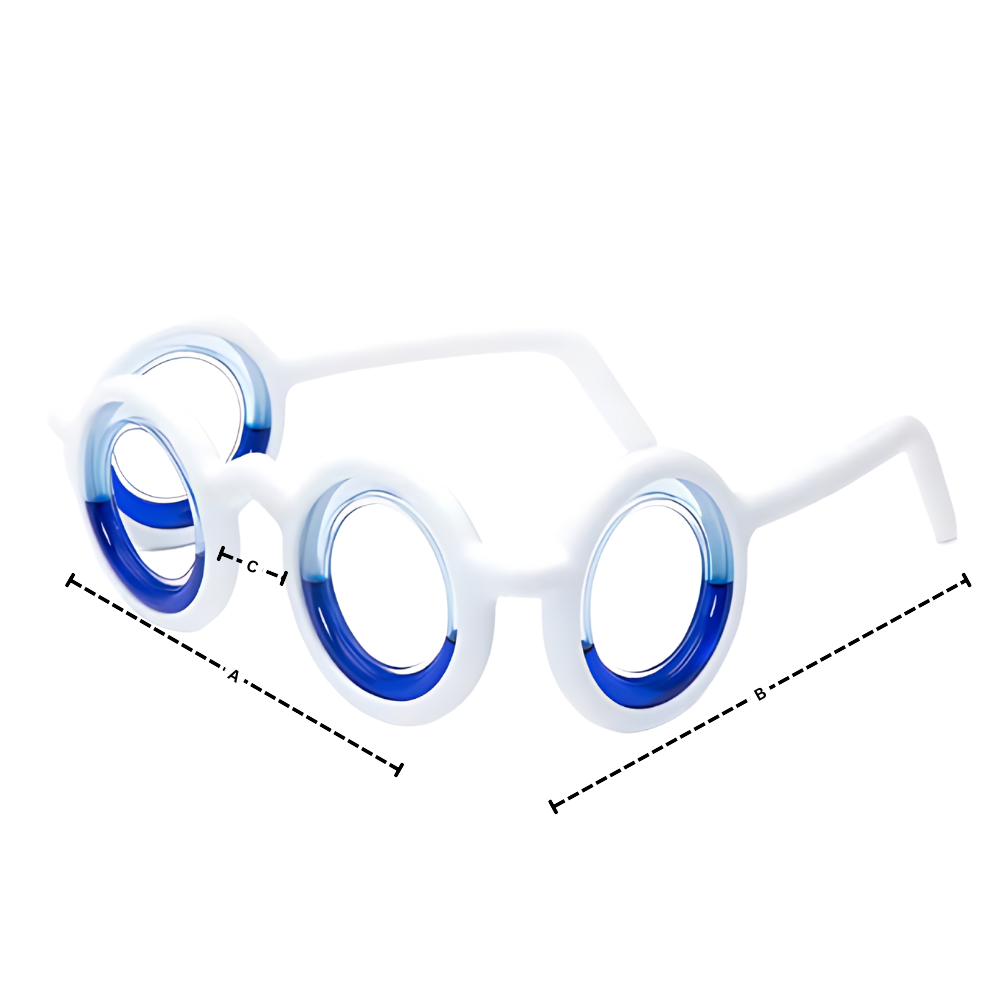 Anti-svimmelhed briller med universel pasform
- Ozerty