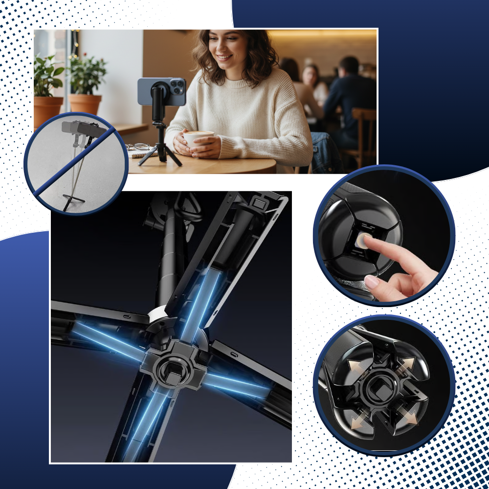 Urokkelig bekvemmelighed Magnetisk stativ - Ozerty