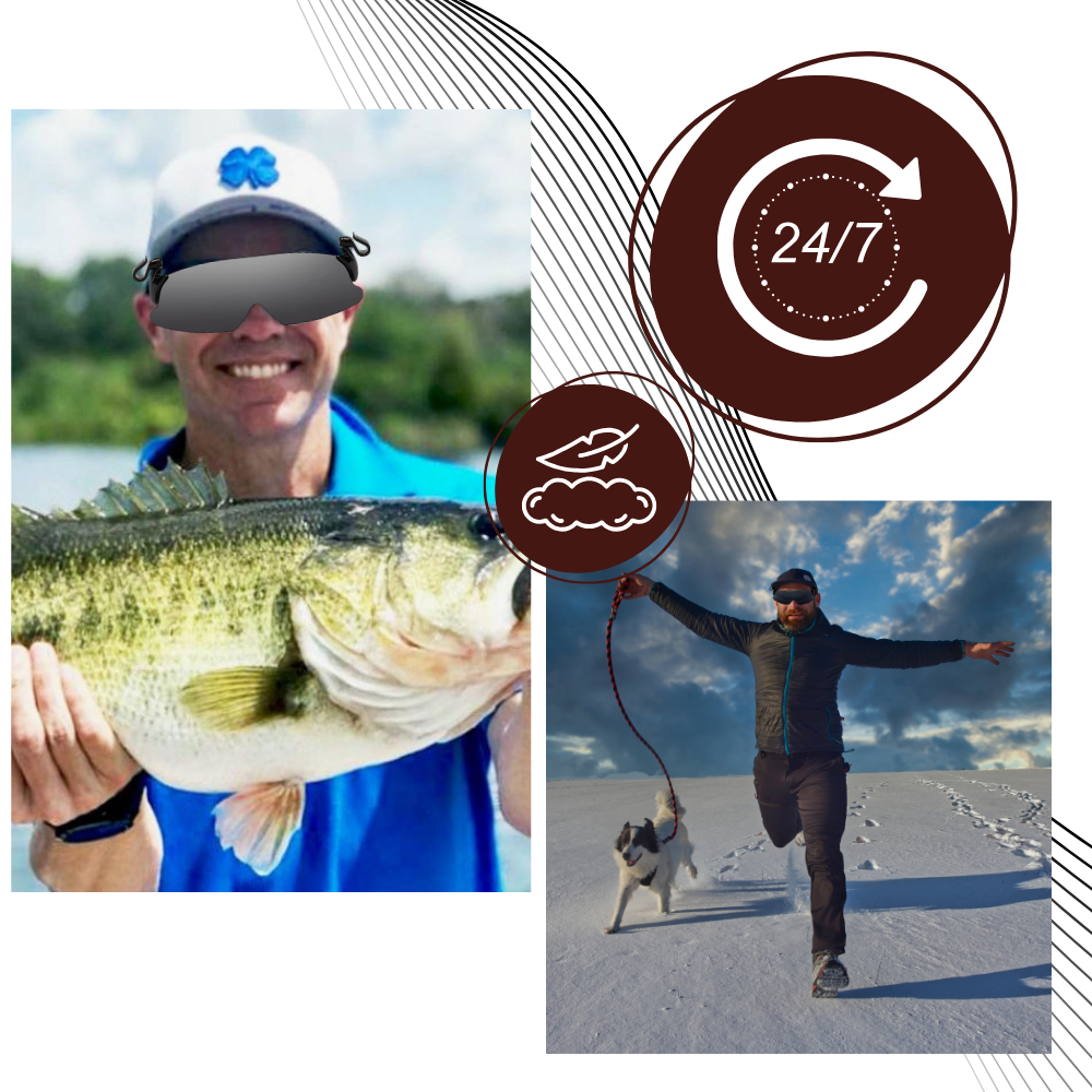 UV-beskyttende polariserede forsatssolbriller
- Ozerty