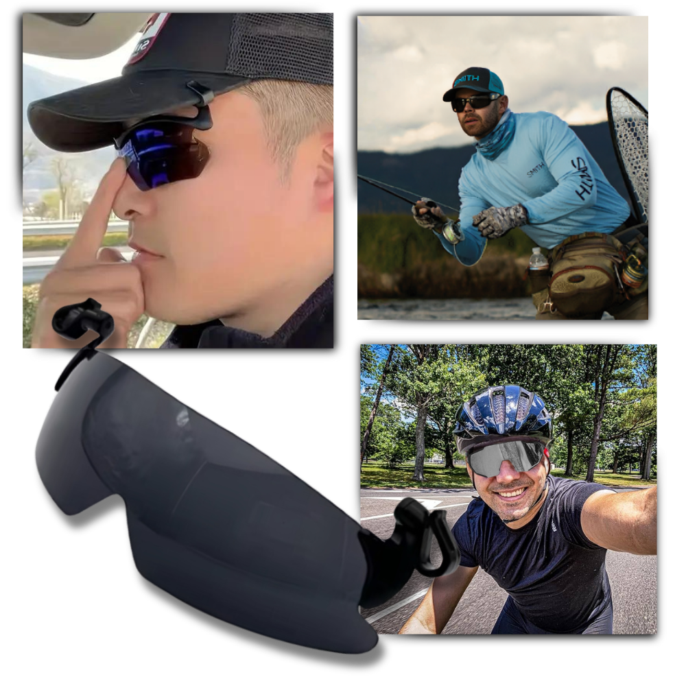 UV-beskyttende polariserede forsatssolbriller
- Ozerty