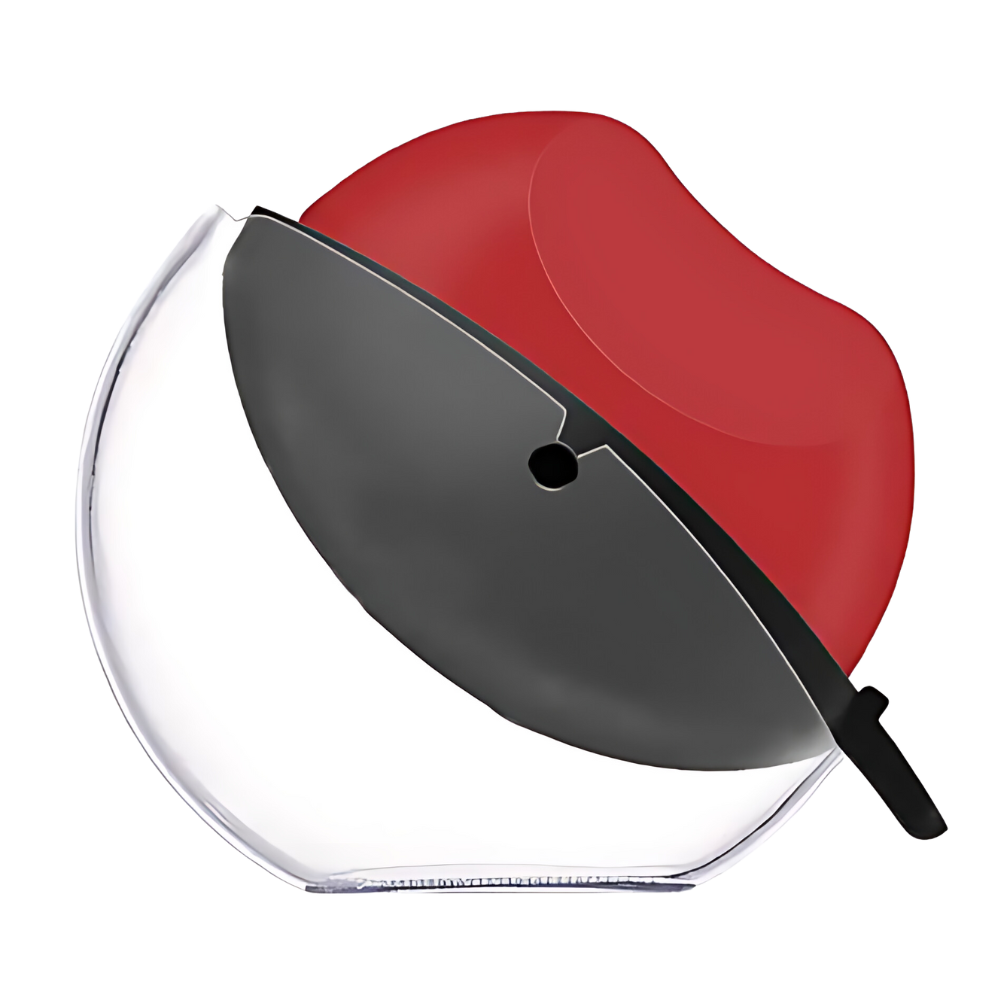 Hurtig løbestift med fløjlsmat Finish
-Fløjlsrød - Ozerty