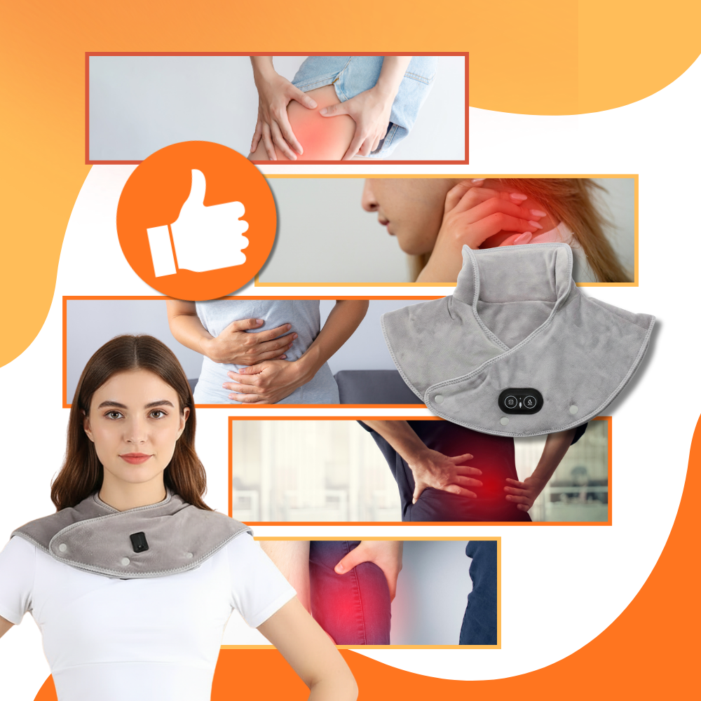 Velour mink massagevarmeomslag - Ozerty