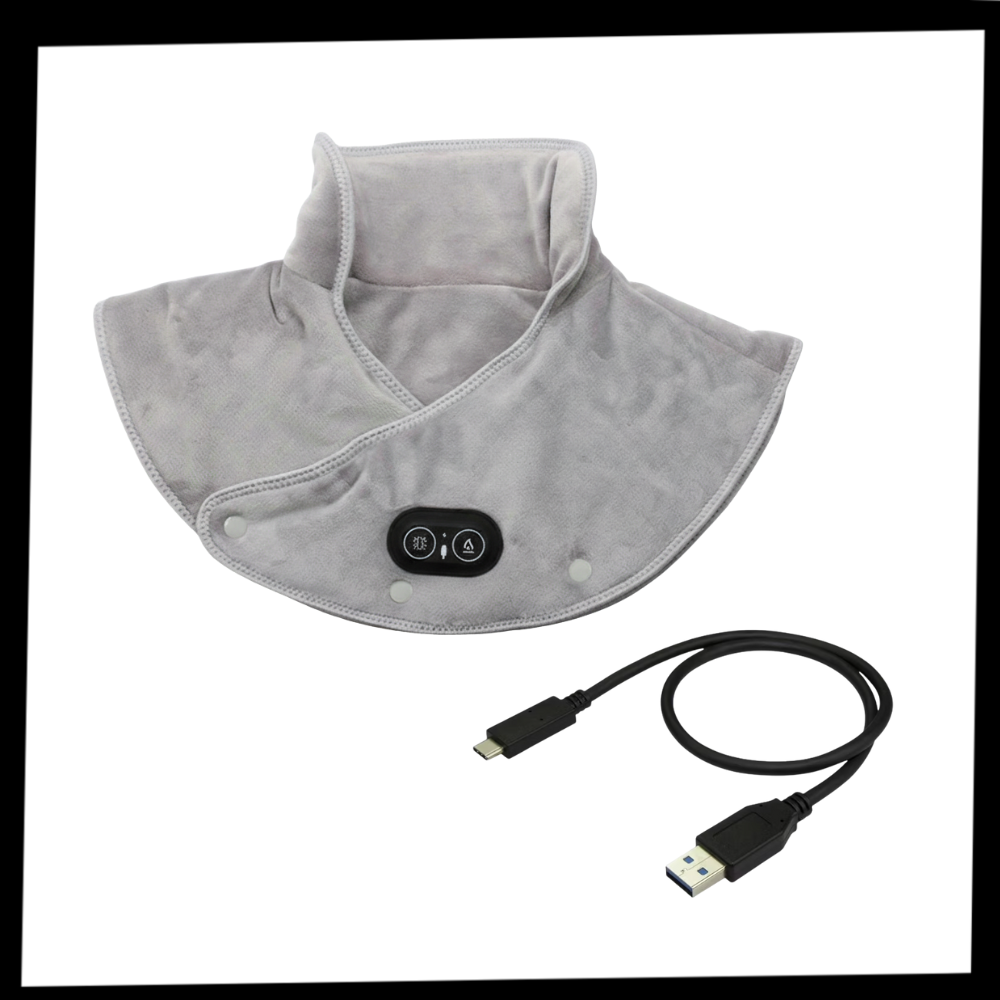 Velour mink massagevarmeomslag - Ozerty