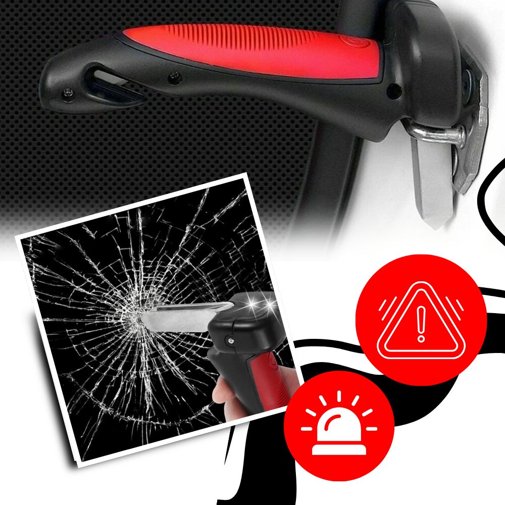 Alsidig nødhammer til bilen - Ozerty