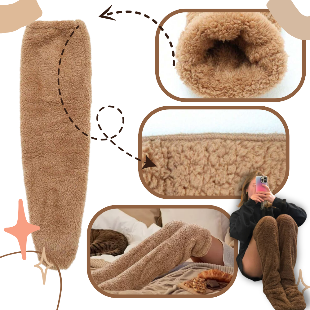 Varmende Lange Vamsede Sokker - Ozerty