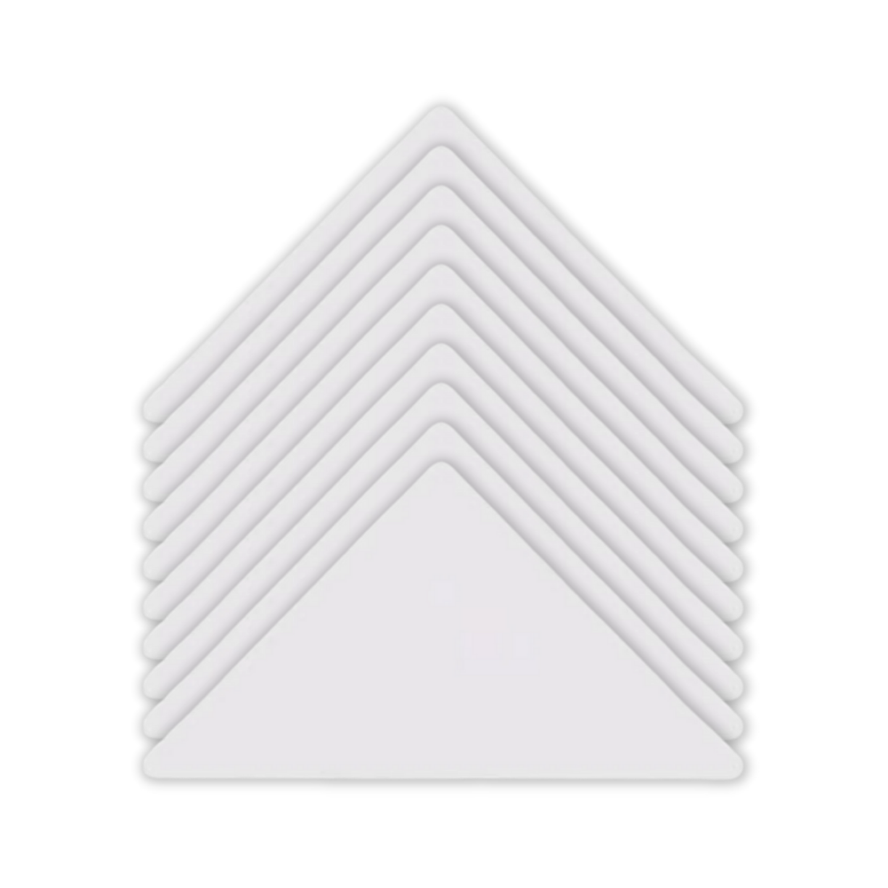 Vaskefast usynlig kravemærkat
-10 stk. - Ozerty