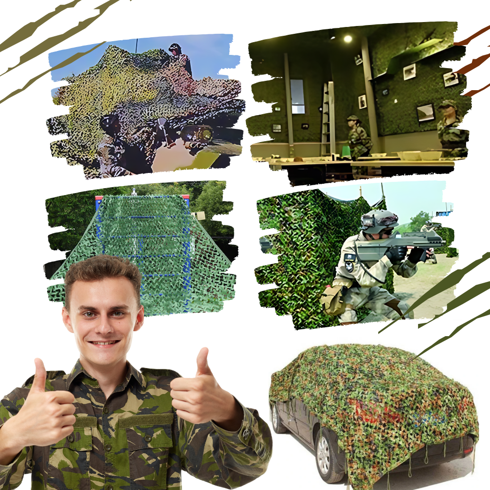 Vandafvisende jagtcamouflage
- Ozerty