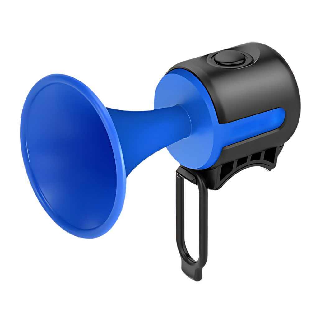 Vandtæt højt elektrisk cykelhorn
-Blå - Ozerty