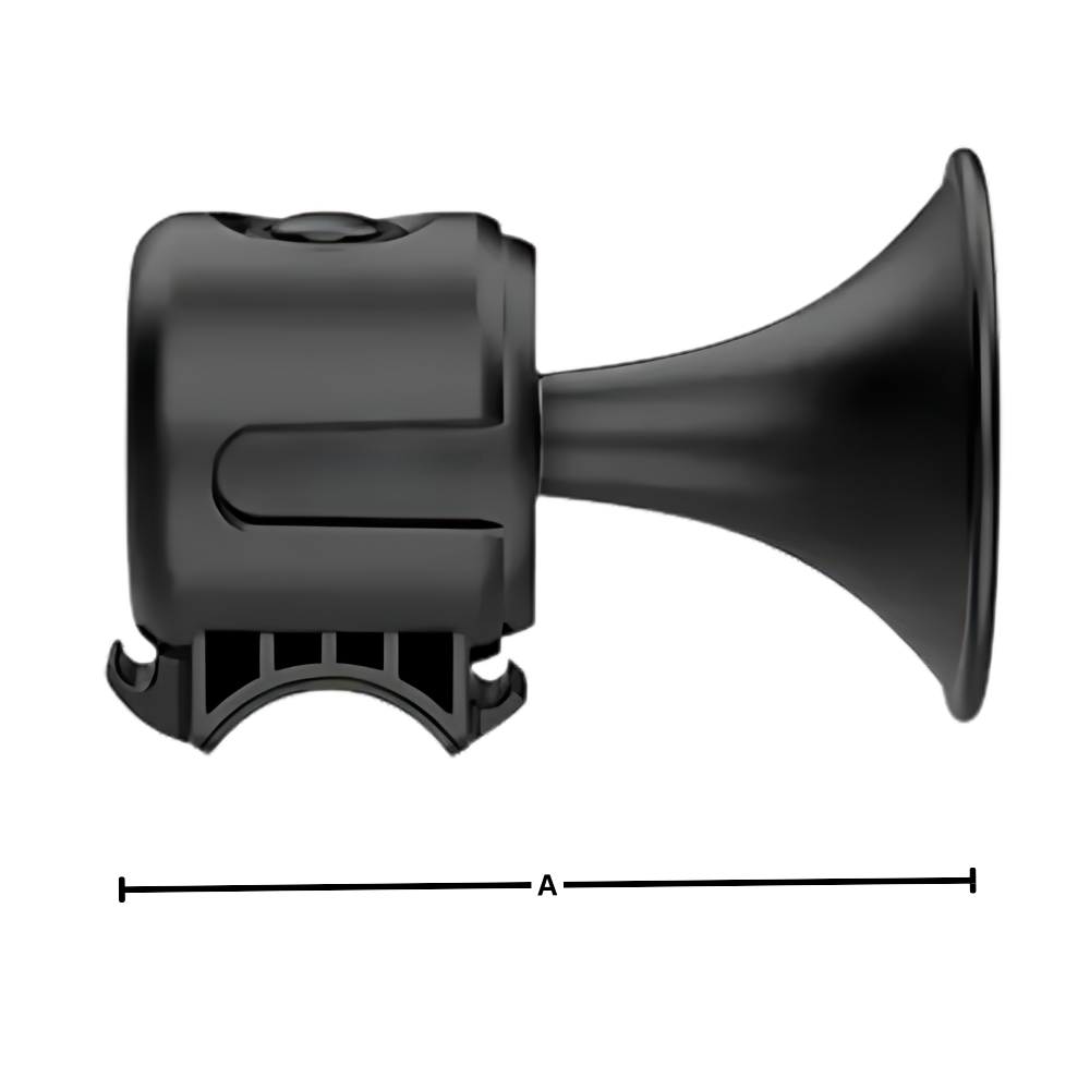 Vandtæt højt elektrisk cykelhorn
- Ozerty