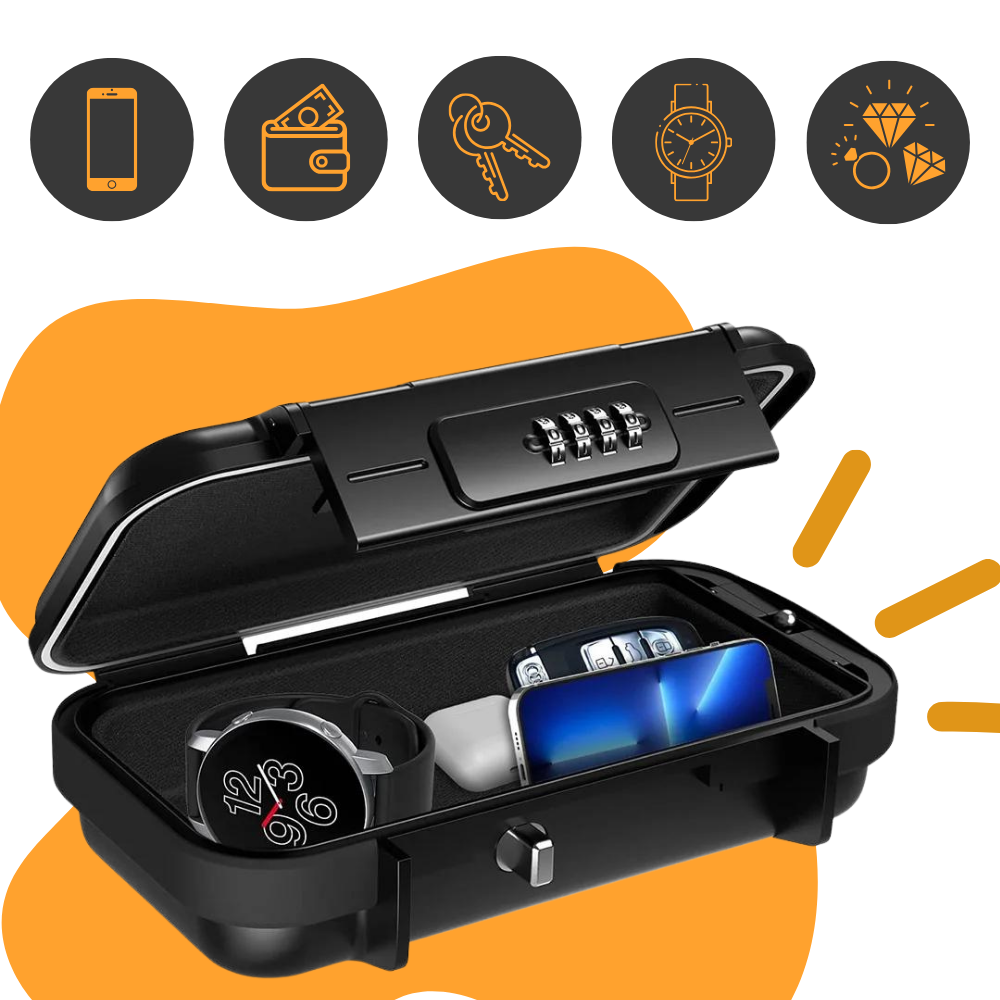 Vandtæt lille aflåselig opbevaringsboks - Ozerty