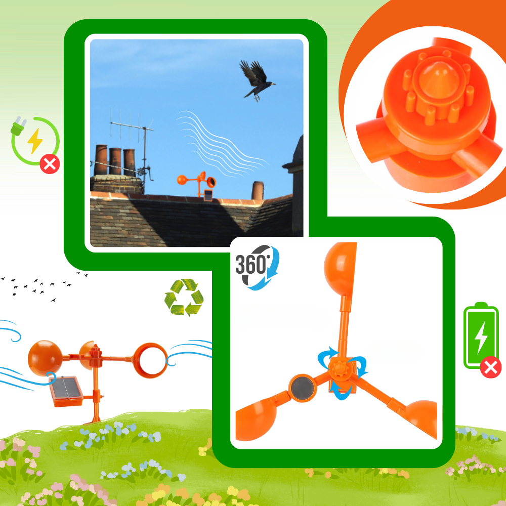 Vindreflektor Fugleskræmmer - Ozerty