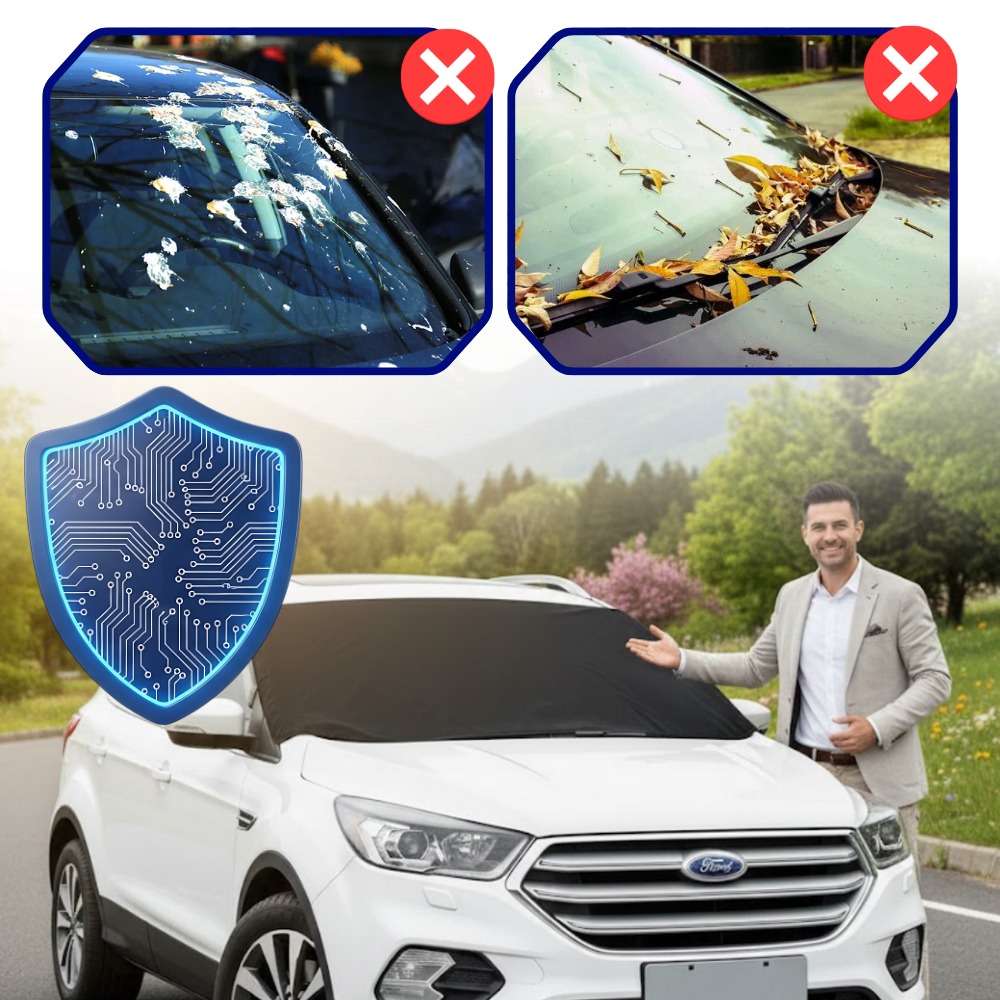 Magnetisk Forrudeovertræk mod Sne - Ozerty