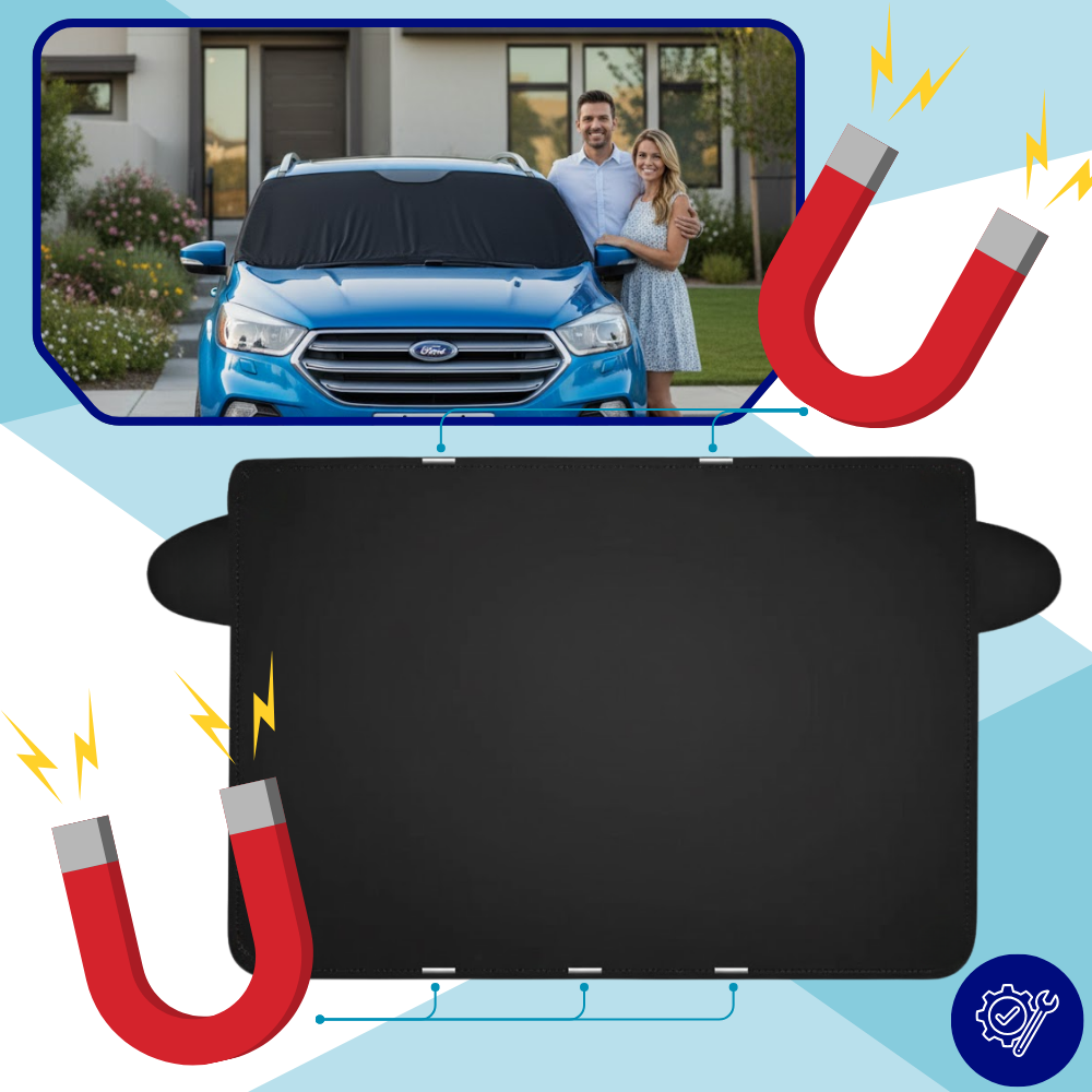 Magnetisk Forrudeovertræk mod Sne - Ozerty