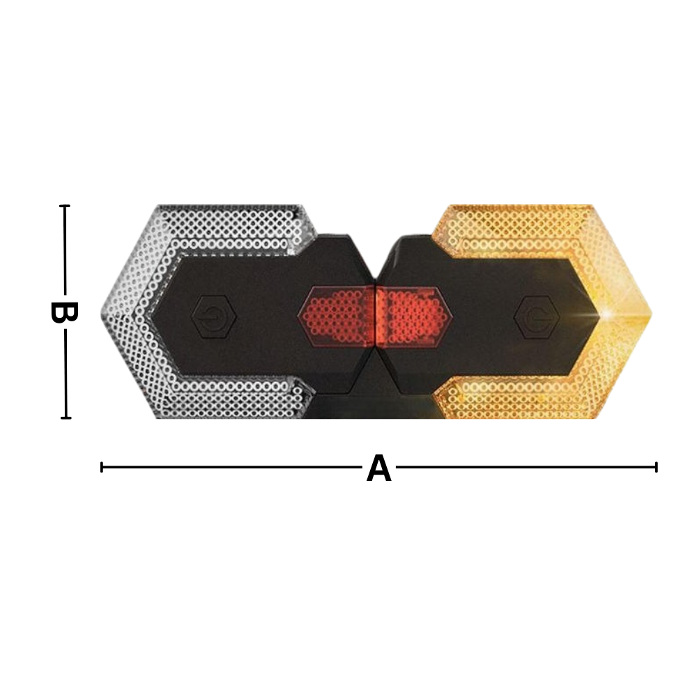 Trådløse indikatorlys til cykel
- Ozerty