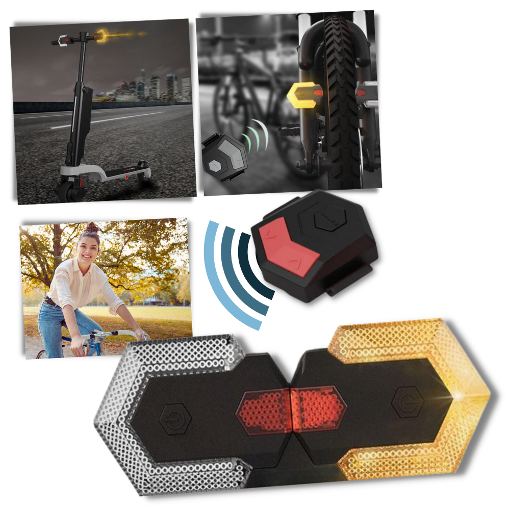 Trådløse indikatorlys til cykel
- Ozerty