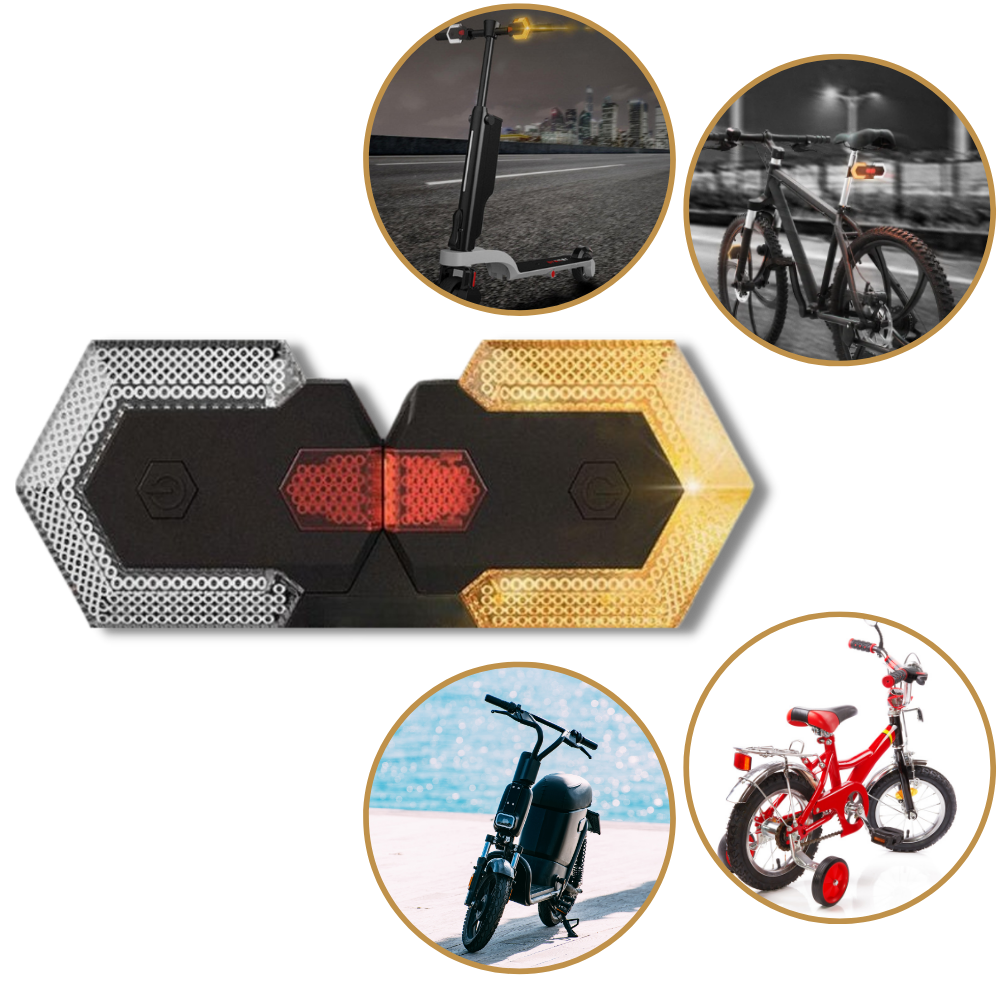 Trådløse indikatorlys til cykel
- Ozerty