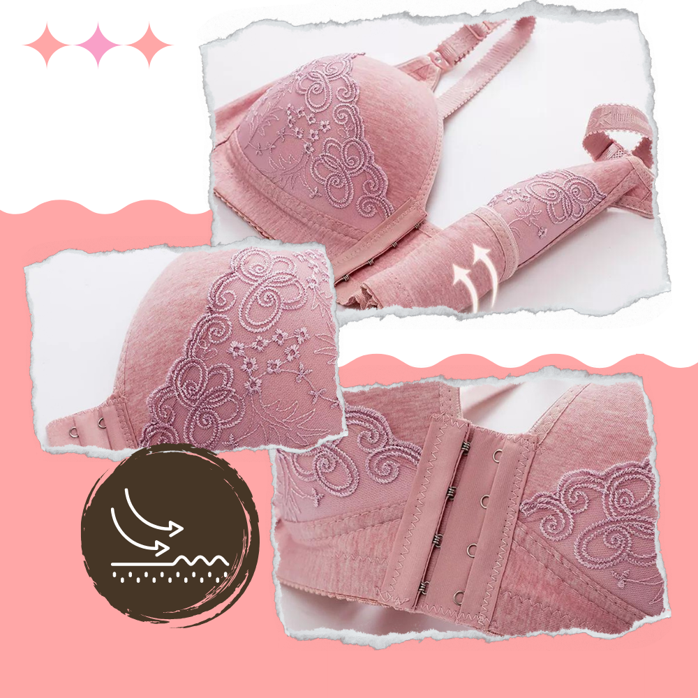 Trådløs plus-størrelse push up-bh
- Ozerty