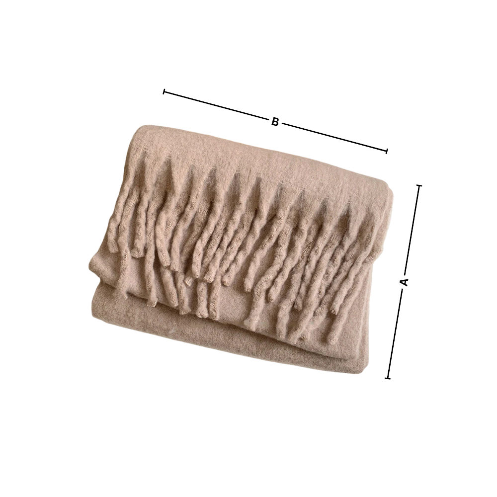 Cozy Elegance Tørklæde til Kvinder - Ozerty