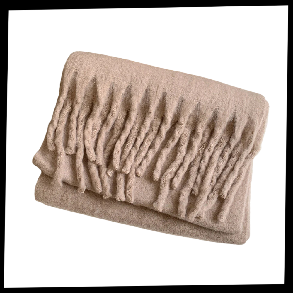 Cozy Elegance Tørklæde til Kvinder - Ozerty