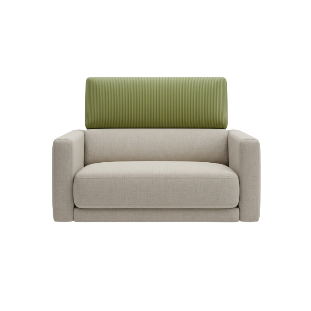 Rynkefri sofaovertræk i fløjl -Delt ryglæn - Ozerty