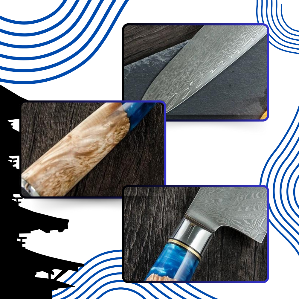 Japanske knive i Yellow Sea-serien
- Ozerty