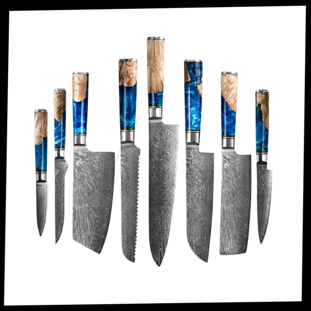 Japanske knive i Yellow Sea-serien
- Ozerty