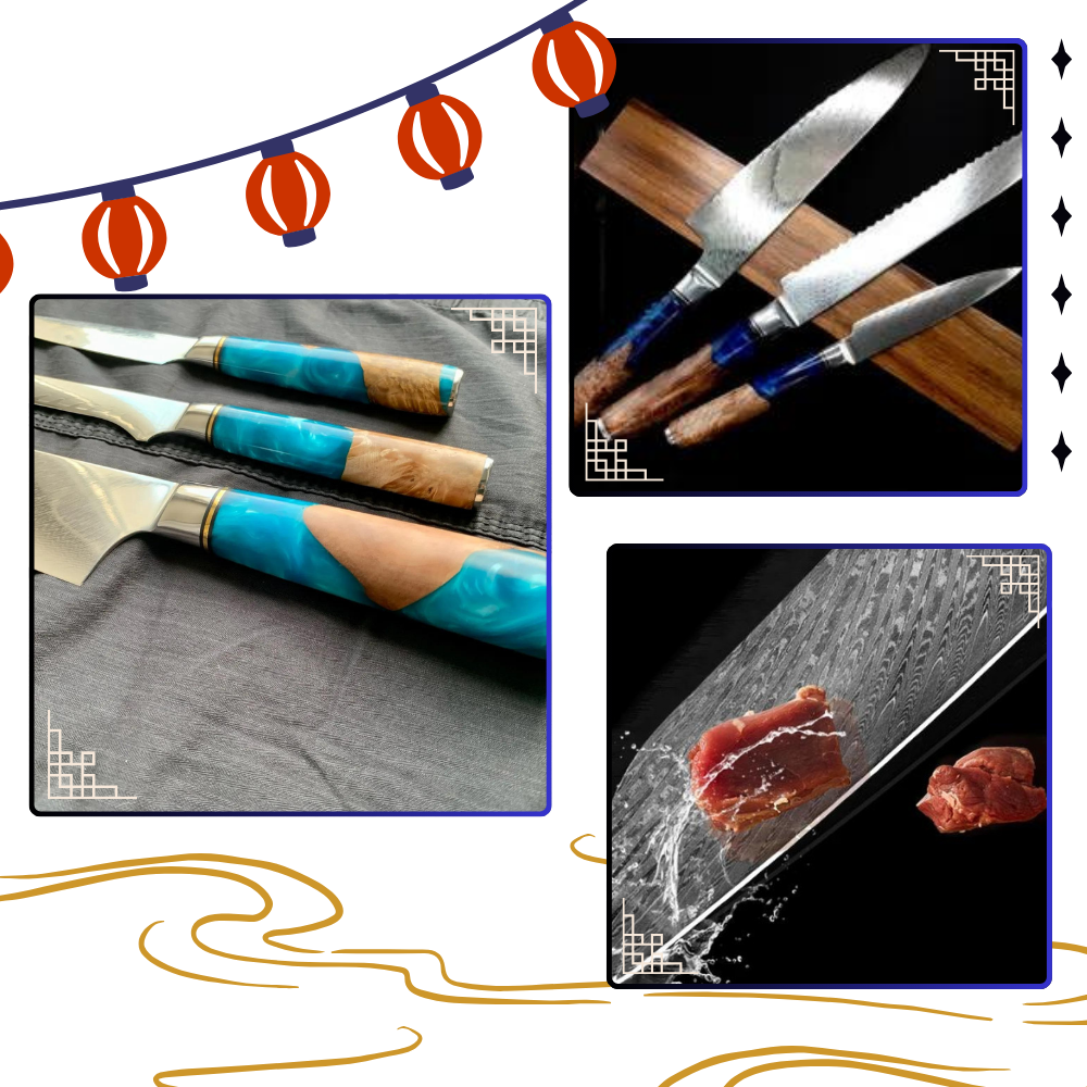 Japanske knive i Yellow Sea-serien
- Ozerty