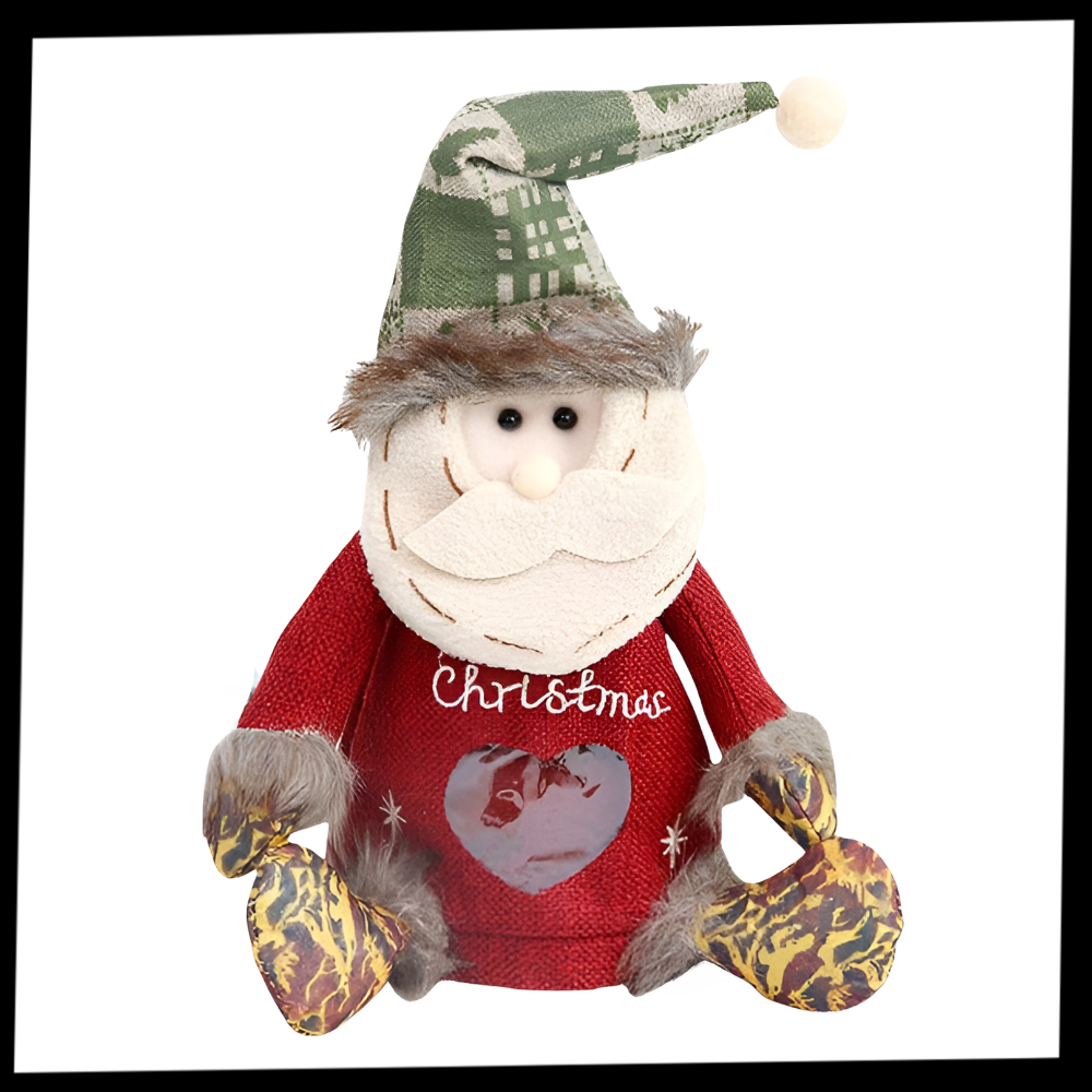 Genanvendelig julegodtepose med lynlås
- Ozerty