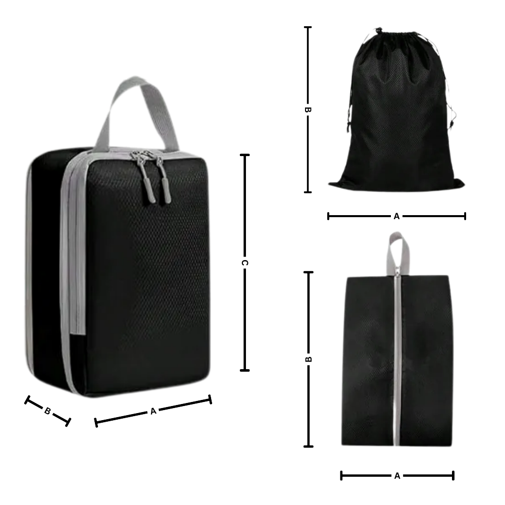 Zip Kompression Bagage Organizer - Ozerty