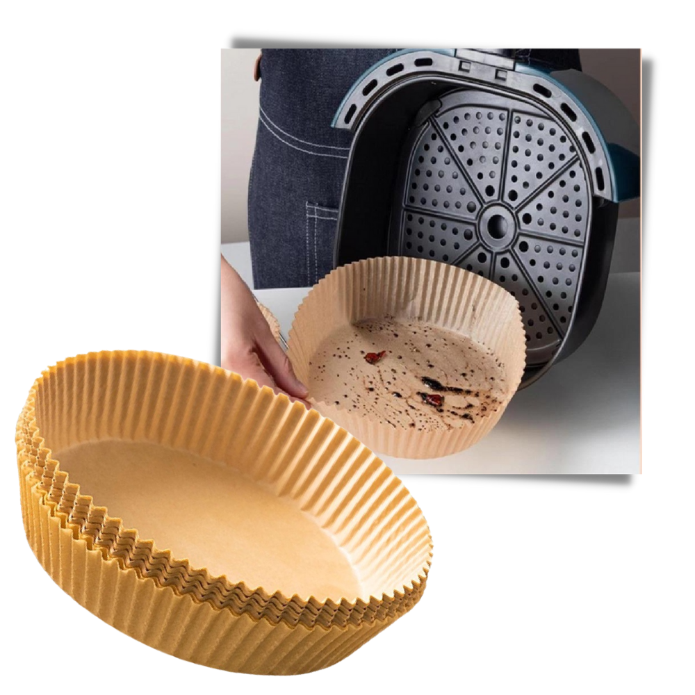 Pakke med engangs-papirpapir til Air Fryer - Ozerty