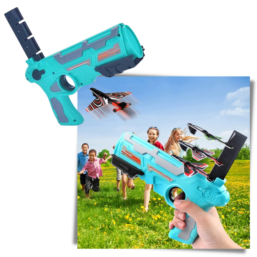 Flyvemaskine katapult legetøj - Ozerty