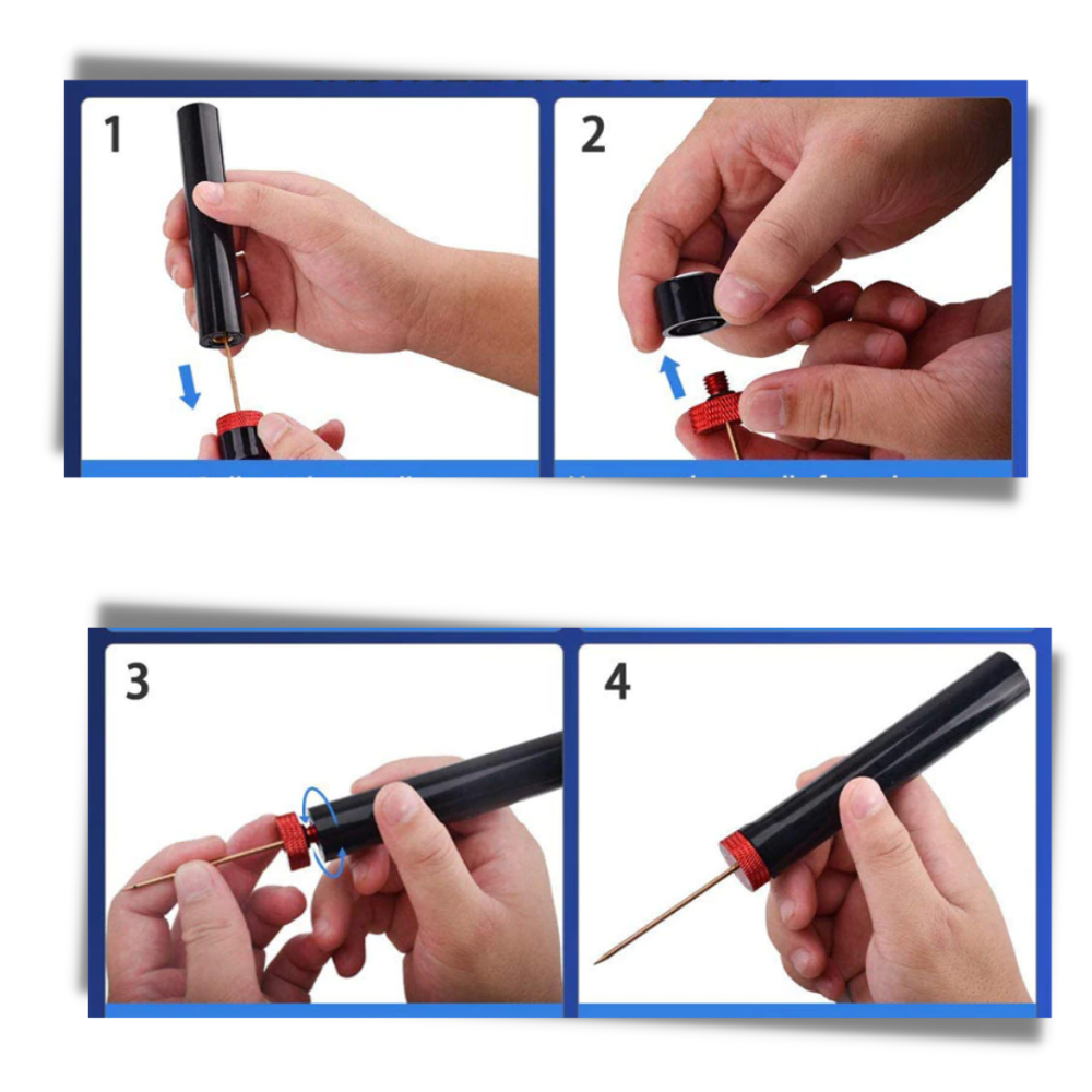 Luftpumpe til fjernelse af vinpropper - Ozerty