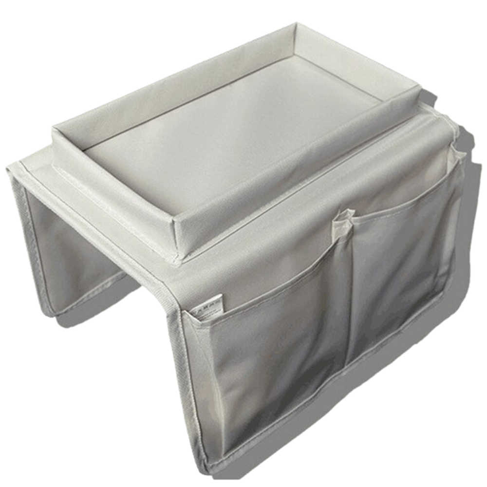 Hængende opbevaringstaske til sofaarmlænet